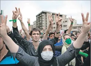  ?? Getty Images ?? THE U.S. has a moral duty to support the peaceful Iranian civil disobedien­ce campaign.