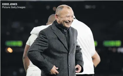  ?? Picture: Getty Images ?? EDDIE JONES