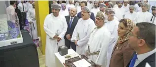  ?? - Shabin E/ Times of Oman ?? SOCIAL HOUSING INITIATIVE: The ceremony included presentati­ons on efforts exerted by the Ministry in cooperatio­n with the private sector entities in supporting social housing.