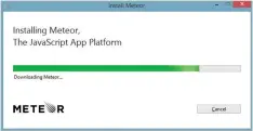  ??  ?? Figure 3: Installing Meteor on Windows