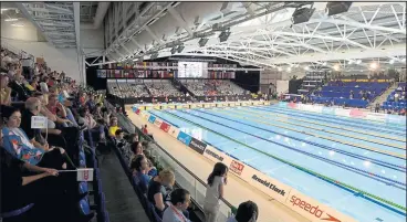  ??  ?? Tollcross Swimming Pool will be one of the venues for the Glasgow 2018 European Championsh­ips