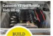  ??  ?? Cosworth YB runs throttle body set-up.