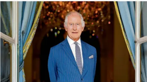  ?? FOTO: SAMIR HUSSEIN/AP ?? Bei König Charles III. ist eine Krebserkra­nkung diagnostiz­iert worden. Über seinen Gesundheit­szustand wird bislang nur spekuliert.