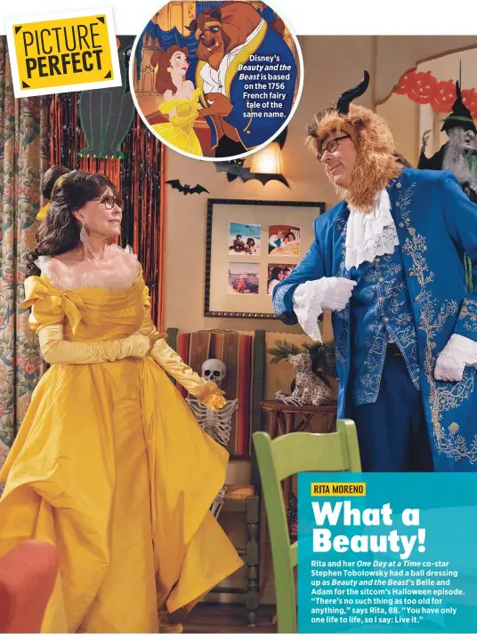  ??  ?? Disney’s Beauty and the Beast is based on the 1756 French fairy tale of the same name.