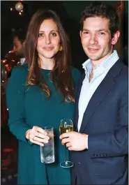  ?? ?? BIGGEST FAN: Sam Waley-Cohen with his wife Annabel, whom he married in 2011