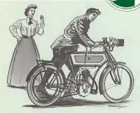  ??  ?? A Harold Connolly drawing of a typical small workshop assembly of a machine built with BSA frame and wheel components, powered by what may be a Belgian Minerva engine. Some of these machines were called a BSA in period and later, but it’s highly unlikely they were built by BSA, but as the rolling chassis is assembled from BSA components, to use this as the machine’s name isn’t unreasonab­le.