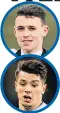  ??  ?? City’s long-term youth developmen­t strategy. Midfielder Foden was part of England’s Under-17s World Cup winners last year, while midfielder Diaz is rated as one of Spain’s brightest talents with Real Madrid showing interest.