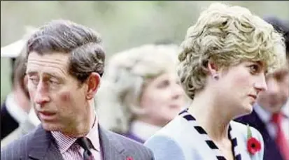  ??  ?? Prince Charles and the late Princess Dianna.