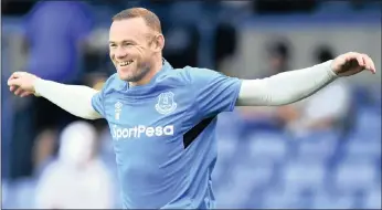  ?? PICTURE: EPA ?? Wayne Rooney returns to Old Trafford on Sunday when Everton visit his former club, Manchester United.