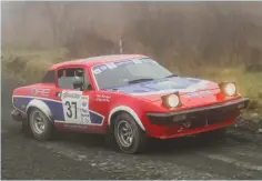  ?? ?? Mark Higgins gave the Triumph TR7 V8 a mighty result