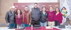  ?? ?? l Diputados federales de Morena estuvieron en Sonora para promover las reformas de AMLO.