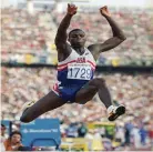  ??  ?? Carl Lewis – ‘A nice guy’, according to Fr Paddy O’Byrne.