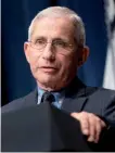  ??  ?? Anthony Fauci, director del NIAID.
