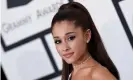  ?? Photograph: Axelle/ Bauer-Griffin/FilmMagic ?? Ariana Grande can charge up to $1.51m for an Instagram post.