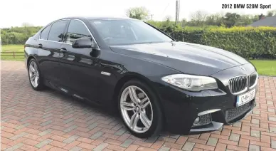  ??  ?? 2012 BMW 520M Sport