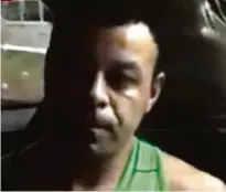  ?? Reprodução ?? O vigilante Marcos Roberto de Souza, 38, ao ser preso acusado de ter estuprado quatro crianças