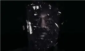  ??  ?? A still from the video to Wash Us in the Blood by Kanye West. Photograph: YouTube