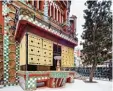  ?? Foto: dpa ?? In neuem Glanz: Die restaurier­te Casa Vicens von Antoni Gaudí.