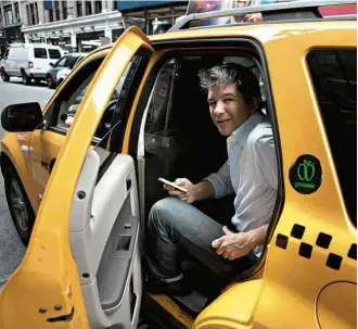 ?? Richard Perry - 4.set.2012/“The New York Times” ?? Travis Kalanick, ex-presidente-executivo da Uber e personagem principal de ‘Wild Ride’
