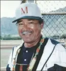  ?? Courtesy photo ?? Ross Tamayose, a fixture in the Maui baseball community, died on March 1. He was 87.