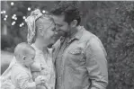  ?? INSTAGRAM ?? An Instagram photo of Hamilton actor Nick Cordero, his wife Amanda Kloots and their son Elvis.