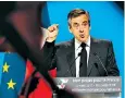  ??  ?? Fillon gave a defiant speech last night, but is also pinning his hopes on a rally today