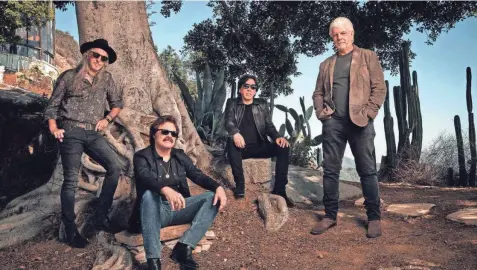  ?? CLAY PATRICK MCBRIDE ?? The Doobie Brothers – Pat Simmons, from left, Tom Johnston, John Mcfee and Michael Mcdonald – will be inducted into the Rock and Roll Hall of Fame on Saturday.