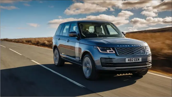  ??  ?? With the arrival of a hybrid version, Range Rover has finally caught up with its rivals. The new PHEV model offers increased levels of luxury as well as battery power