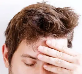  ??  ?? DEBILITATI­NG: Migraines make life a misery for eight million people in Britain