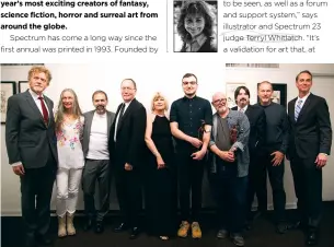  ??  ?? Arnie and Cathy Fenner pose with some of this year’s winners, along with John Fleske.