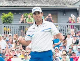  ??  ?? Japan’s Hideki Matsuyama at the 2017 WGC-Bridgeston­e Invitation­al.