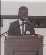  ?? Photo: Nampa ?? Trade talk… Senior Angolan Trade ministry official Adelino Naquarta.