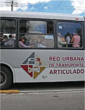  ?? A. LOBATO ?? RUTA busca posicionar­se como opción de movilidad en el Periférico Ecológico, a través de una extensión de 45 km.