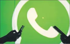  ?? BLOOMBERG ?? Third-party apps that build online inventorie­s of products and engage with customers through WhatsApp and other social media, though popular, don’t offer the same integratio­n level that WhatsApp is trying to build with JioMart.