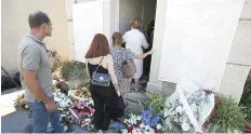  ?? AFP ?? A mausoleum at the Ajaccio cemetery in Corsica dedicated to the victims of the 1968 Caravelle plane crash that killed all 95 people on board. —