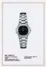  ??  ?? An advertisem­ent for the Première Nautilus Dame watch in 1980