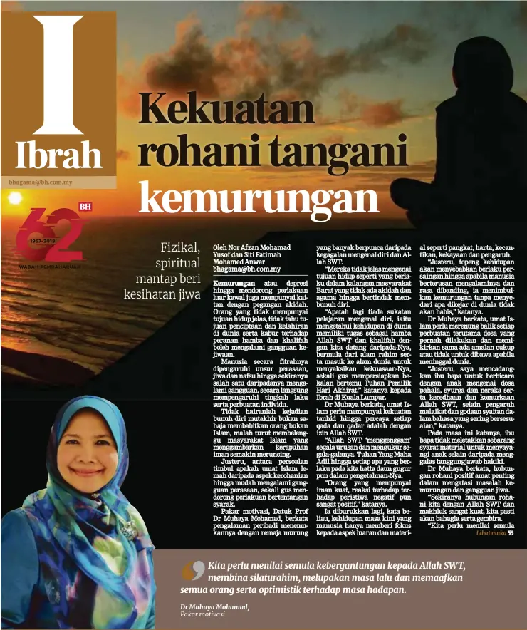 Kekuatan Rohani Tangani Kemurungan Pressreader