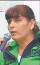  ?? CEDOC PERFIL ?? CAUSA. La Justicia está detrás de Karina Moyano.