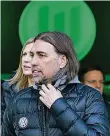  ?? FOTO: DPA ?? Es wird unangenehm in Wolfsburg: Trainer Martin Schmidt.
