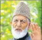  ??  ?? Syed Ali Shah Geelani