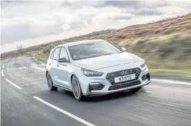  ??  ?? Hyundai has confirmed its high-performanc­e i30N will be launched in SA in January to light up the hot-hatch wars.