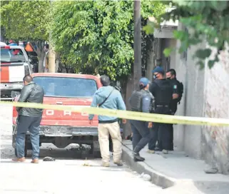  ?? FOTO/CORTESÍA ?? Elementos de la policía acudieron al lugar.