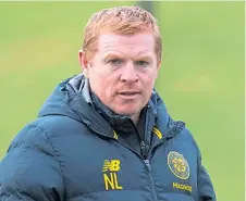  ??  ?? Celtic manager Neil Lennon.