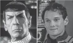  ?? PARAMOUNT ?? Leonard Nimoy ( Spock Prime) died before Star Trek Beyond started shooting. Anton Yelchin ( Chekov) died in June.