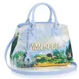  ??  ?? A Louis Vuitton bag features Van Gogh’s Wheat Field with Cypresses.