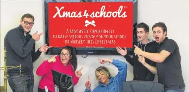  ??  ?? Ashford firm Print Junction has unveiled its latest Christmas promotion for schools