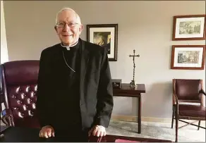  ?? Dan Haar/Hearst Connecticu­t Media ?? Hartford Archbishop Leonard Blair sees the Dobbs decision overturnin­g Roe V. Wade as a “new beginning” for the moral argument against abortion.