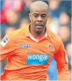  ??  ?? Blackpool’s Ludovic Sylvestre.