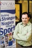  ?? BOB TYMCZYSZYN QMI Agency ?? Bram Cotton is the new executive director of the Niagara Sports Commission.