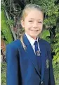  ??  ?? YOUNG TALENT: Knysna Primary School pupil Abigail Smith will represent South Africa in the modern dance and Hip Hop categories